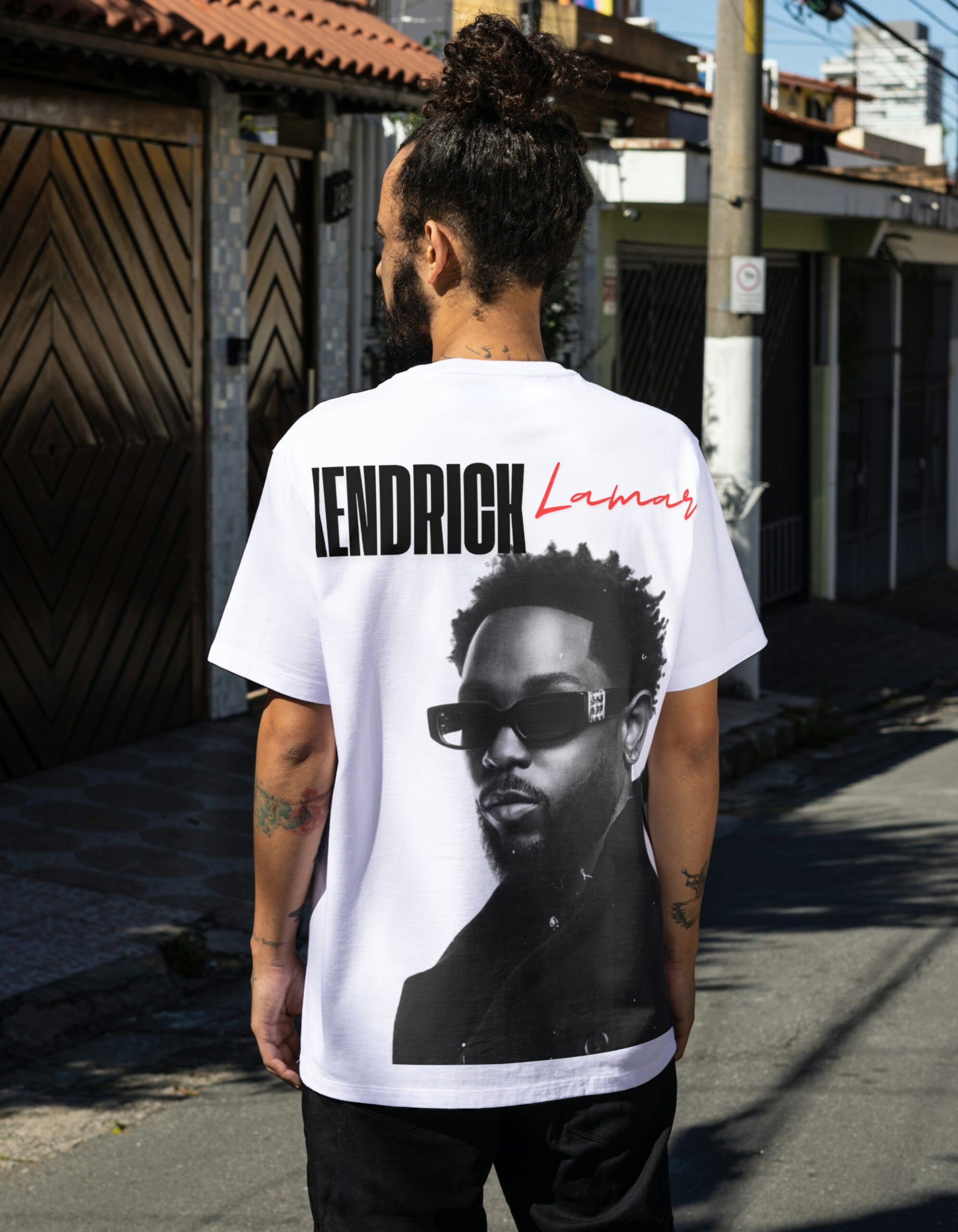 Camiseta Oversized Kendrick Lamar - 100% Algodão